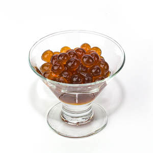 Billes de tapioca au chocolat - pour les desserts au bubble tea et les desserts glacés - Product Image 1