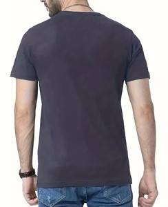 Short-Sleeved Camping Scenery Print Featuring a Blue RV Among Mountains, Forests, And Lakes, with Peaks, Trees, And The Sun And - Product Image 2