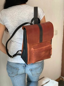 Premium Genuine Leather Fringe Handbag for Women – Vintage Boho Style Shoulder <b>Bag</b> with Tassels & <b>Studded</b> Detail - Product Image 2