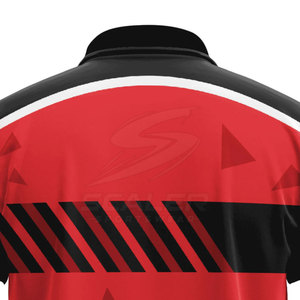 Maillot de cricket à manches courtes de qualité professionnelle, tissu respirant et anti-humidité, design confortable, pour l'entraînement - Product Image 6