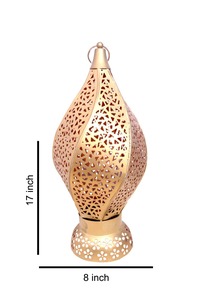 Vintage Moroccan <b>Lantern</b> Handmade Metal Hanging Candle Lamp for Home Garden Wedding Decoration - Product Image 3