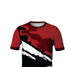 T-shirt décontracté à manches courtes et col rond avec impression intégrale par sublimation pour hommes et femmes, design personnalisé, respirant et à séchage rapide - Product Image 4