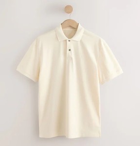 Polo pour homme, tissu doux, manches courtes, col classique, décontracté, pour l'été, les sports de plein air, le quotidien, rouge, léger, élégant - Product Image 1