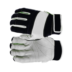 Leather <b>Baseball</b> Batting <b>Gloves</b> Low Price Hand Protection <b>Baseball</b> Softball Batting Gears - Product Image 3