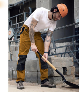 Pantalon de travail cargo premium avec genoux renforcés – Fournisseur de pantalons utilitaires robustes - Product Image 5