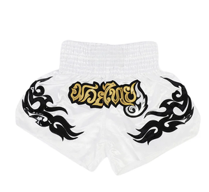 Shorts de Muay Thai Personalizados al por Mayor con Logotipo para Clubes - Transpirables, Elásticos, de Secado Rápido, Unisex, para Adultos, para Boxeo y Artes Marciales - Product Image 3