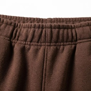 Pantalones de chándal de pana para hombre, de invierno, transpirables, con forro polar ecológico, de pierna ancha, ajuste holgado, con cordón, frente plano, tallas grandes - Product Image 4