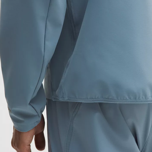 Chaqueta Cortavientos de Invierno para Hombre, Impermeable, Ligera, con Capucha, Transpirable, de Secado Rápido, con Logotipo Frontal en Lona y Poliéster - Product Image 4