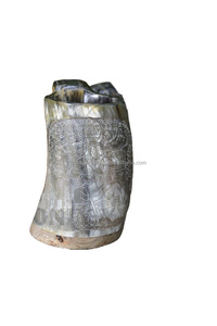 Auténtica Taza para Beber de Cuerno de Búfalo Ecológica con Diseño Animal Pulido para Cerveza y Hidromiel, Acabado de Alto Brillo, Suministro al por Mayor - Product Image 3