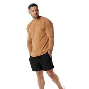 เสื้อยืดแขนยาวผู้ชายขายดี ผ้าถักเนื้อแน่น 100% ผ้าฝ้าย สไตล์ลำลอง ใส่เล่นกีฬา ใส่ออกกำลังกาย ทรงปกติ คอกลม สตรีทแวร์ - Product Image 2