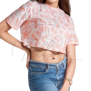 Crop top pour femme de qualité supérieure, vêtements pour adultes, vente chaude, prix abordable, respirant, avec logo/design personnalisé - Product Image 2