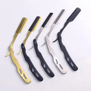 Navaja de Afeitar Recta de Acero Inoxidable de Alta Calidad Hecha a Mano para Hombre, Ecológica, Portátil, Recargable e Impermeable - Product Image 4