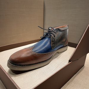 Zapatos de Vestir Formales Personalizados para Hombre, Cuero Genuino, Elegantes, OEM, Alta Calidad, Zapatos Casuales para Hombre, Logotipo Personalizado, Zapatos Brogue - Product Image 3