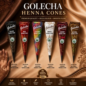 100% Natural Herbal Henna <b>Cone</b> Temporary Tattoo Body Art <b>Mehndi</b> <b>Cone</b> Plant Based Eco Friendly Biodegradable Wholesale - Product Image 3