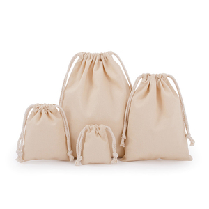 Sac en mousseline personnalisable, polyester/coton, impression numérique, écologique, lavable, durable, résistant à l'eau, fabricant OEM - Product Image 4