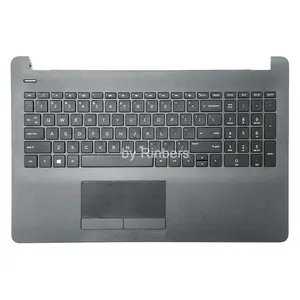 कीबोर्ड के साथ 925010-001 ग्रे Palmrest टचपैड लैपटॉप मामले को कवर मरम्मत भाग के लिए हिमाचल प्रदेश मंडप 15-BS 15-BW TPN-C129 250G6