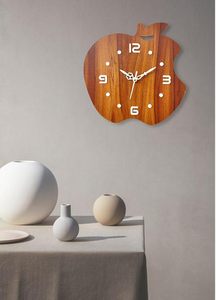 Natural Wooden <b>Clock</b> Handmade Rustic Wall <b>Clock</b> For Living Room Bedroom Office Decor At Lowest Price - Product Image 2