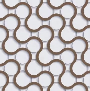 Azulejos de porcelana impresos en 3D modernos de 400x400mm para paredes de ducha de baño de cocina pisos aislamiento térmico hecho en China 40x40cm - Product Image 3