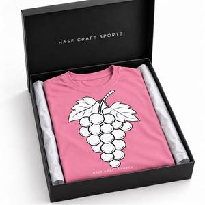 HASE CRAFT SPORTS Herren Rosa Kurzarm-T-Shirt mit Rundhalsausschnitt Umweltfreundlich Locker Sitzend Oxford-Stoff 100% Baumwolle Lässiges T-Shirt - Product Image 6