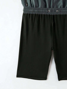 Pantalones Cortos Deportivos de Doble Capa para Hombre, con Logotipo Personalizado, para Gimnasio, Entrenamiento, Running, Antiarrugas, Color Sólido - Product Image 5