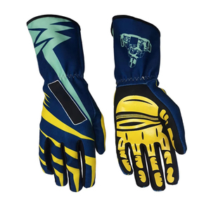 Wholesale Best Quality Leather Racing <b>Gloves</b> Comfortable Soft Fabric Quick Dry Breathable Custom Kart <b>Gloves</b> <b>Touch</b> <b>Screen</b> - Product Image 6