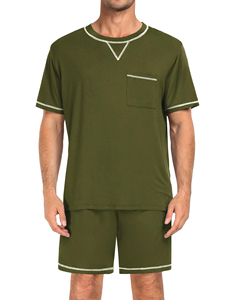 Conjuntos de Camiseta y Pantalones Cortos para Hombre, Tejido Transpirable, Ropa de Verano, Servicio OEM/ODM - Product Image 4