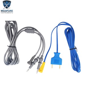 High Precision Bipolar Coagulation Forceps Cables Surgical <b>Instrument</b> for <b>Neurosurgery</b> Plastic Surgery and Microvascular - Product Image 6