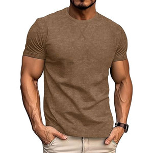 Camisetas Casuales de Manga Corta para Hombre, de Alta Calidad, con Estampado Personalizado, 100% Algodón - Product Image 2