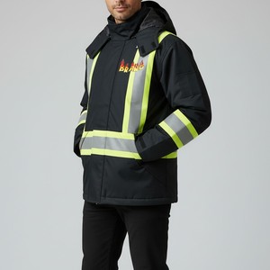 Waterproof Reflective Safety <b>Jacket</b> with Reflective Strips for Industrial Construction and Factory <b>Workers</b> - Product Image 2