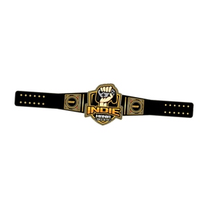 Cinturón de Campeonato de Lucha Libre Indie Mania - Diseño del Juego del Año, Alta Calidad, Duradero, Ideal para Coleccionistas y Aficionados - Product Image 1
