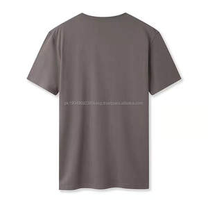 Camiseta extragrande con hombros caídos de talla grande para hombre, 100% algodón, peso pesado, OEM, venta al por mayor, camiseta en blanco - Product Image 6