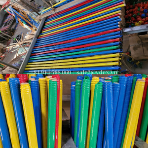 Bâtons de vadrouille en bois fumigés capuchon court en PVC enduit pour le nettoyage intérieur quotidien - Product Image 3