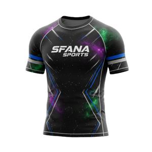 High Quality Unisex <b>Rash</b> <b>Guard</b> Shorts Set for <b>BJJ</b> MMA Training Compression Fit Quick Dry Stretch Durable Fabric UPF50+ Athletes - Product Image 1