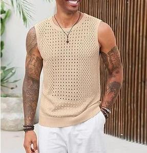 Sexy Men's Sequins T-shirt Transparent Mesh <b>Fishnet</b> Sheer Summer Male Club Party Tshirt 100% Cotton Custom T-Shirts Anti-Wrinkle - Product Image 5