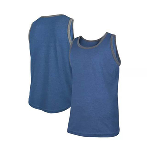 Custom Logo Sports Cotton Boys Muscle <b>Singlet</b> Sleeveless Vest Gym Men's Tank Top Bodybuilding Fitness <b>Running</b> Tank Tops - Product Image 5