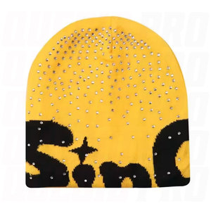 Gorro de Punto Jacquard de Algodón 100% de Alta Calidad, Informal, Cálido para Invierno, Ecológico, Resistente al Viento, con Estampado Digital, Unisex para Hombre y Mujer - Product Image 3