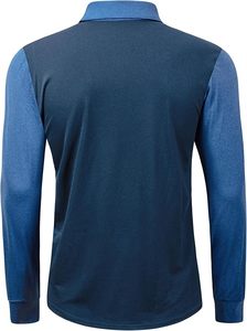 Mens Quick Dry Golf <b>Shirts</b> Casual Athletic Stretch Sports Polo <b>Collared</b> <b>T</b>-<b>Shirts</b> - Product Image 2