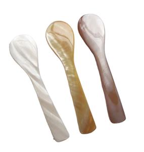 Vietnam Pearl <b>Shell</b> Mother Of Pearl Spoon Handmade Table Spoon For Caviar Dessert Ice Cream Coffee Serving - Product Image 1
