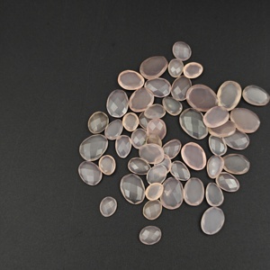 Gemas Mridul de Alta Calidad, Piedra Lunar Rosa Natural en Forma de Corazón de 30 mm y 251 ct, Gemas Sueltas para Joyería, Pedido al por Mayor, Rajast - Product Image 3
