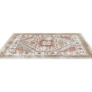 Tappeto Anti-strappo rosso marrone Vintage 9X12 ft Anti-Skid Set ampio tappetino - Product Image 1