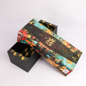 Cajas de vino de calidad superior ecológicas Vietnam Diseño elegante Laminación mate de gama alta Logotipo grabado personalizado Impresión offset - Product Image 3