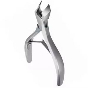 Cortaúñas Profesional Morje de Acero Inoxidable, Hoja Recta de 10 mm de Ancho, Punta Afilada para Uñas de Dedos de Manos y Pies, Uso en Adultos - Product Image 1