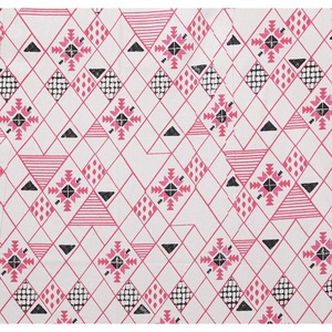 Ensemble de housse de couette en coton pur à imprimé floral classique moderne 400TC 7 pièces avec housses d'oreiller rose et blanc pour la maison - Product Image 3