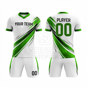 Uniforme de Fútbol de Manga Corta Sublimado Personalizado, Diseño de Primera Calidad, Unisex, de Secado Rápido, Impermeable y Transpirable para Invierno - Product Image 4