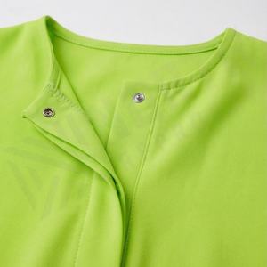 2025 OEM Kimono Abaya pour femmes musulmanes, en tissu polyester épais, doux et très extensible, col en V, manches longues, pour fêtes, Ramadan, mariages - Product Image 4