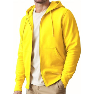 Sudadera con capucha de moda para hombre, ropa térmica con cremallera completa, ropa exterior de excelente calidad, sudaderas con cremallera lisas para hombre, gran oferta - Product Image 5
