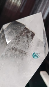 Pierre de cristal de quartz naturel clair de forme libre, pierre gemme polie, pierre de guérison, spécimen minéral décoratif, vente en gros - Product Image 3