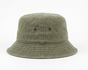 <b>Women</b> Olive Green Cotton Bucket <b>Hat</b> Casual Style Spring <b>Summer</b> Wear - Product Image 1