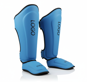 Espinilleras Personalizadas - Protección Integral, Transpirables, Ligeras, con Cierre de Velcro y Logotipo Personalizado - Product Image 1