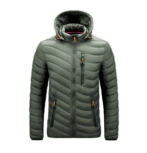 Vestes matelassées de qualité supérieure Veste en duvet légère pour hommes et femmes Vêtements en duvet à capuche Vente en gros Imprimé personnalisé Tricoté - Product Image 6